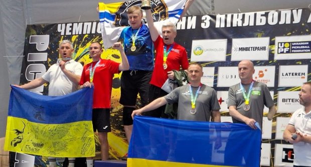 Переможцями першого ветеранського чемпіонату України з піклболу стали одесити